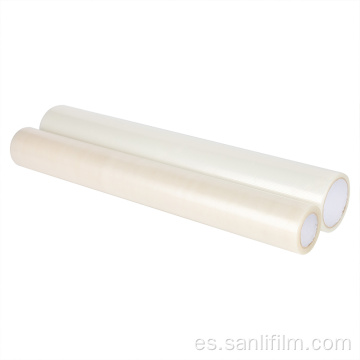 Película protectora de tablones o azulejos de vinilo de lujo
